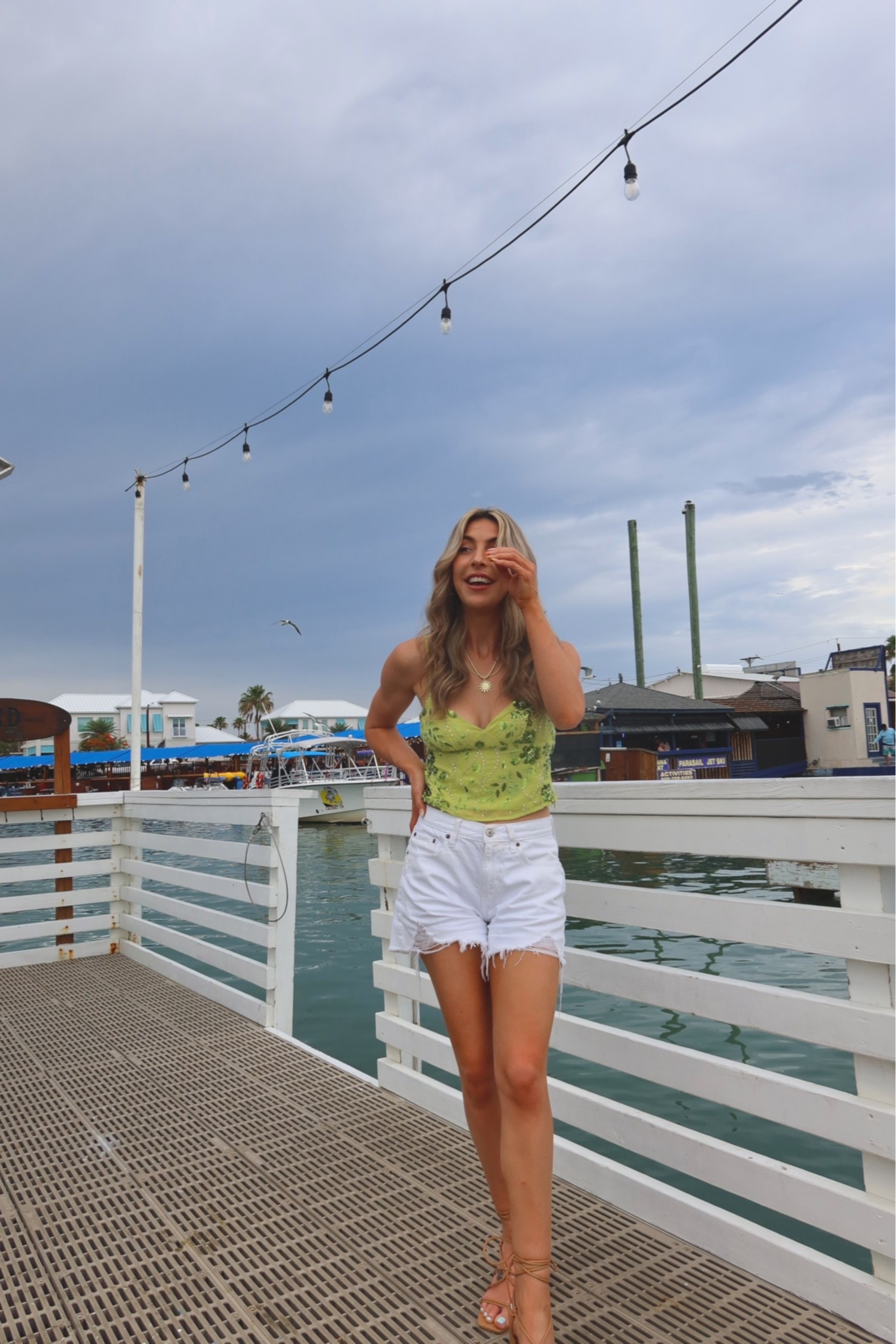 SIZE DOWN in this adorable embellished walmart top!! i’m wearing a size XS - the matching skirt runs very large so size down in that as well!! @ALLIE+BESS jewelry has a code! BRIT20

#LTKootd #LTKdayinmylife #LTKgrwm