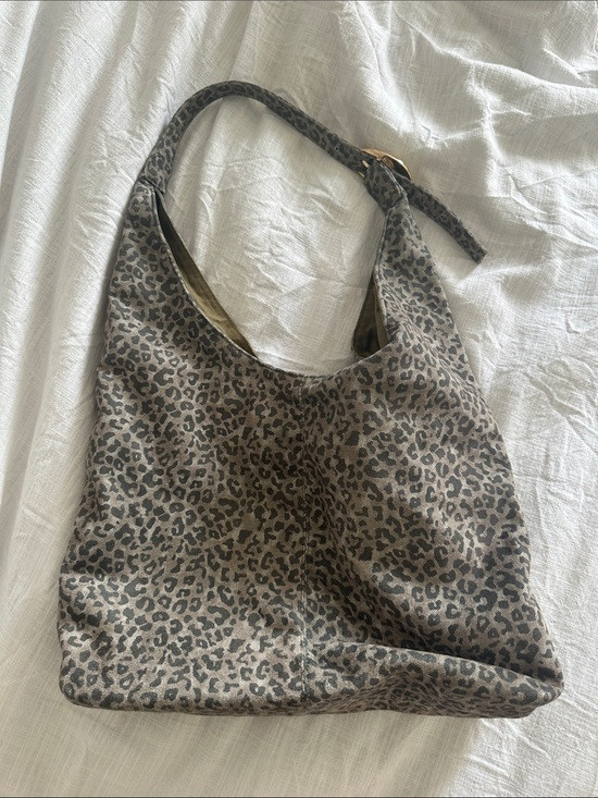 Anthropologie Leopard Print Shoulder Bag | Poshmark