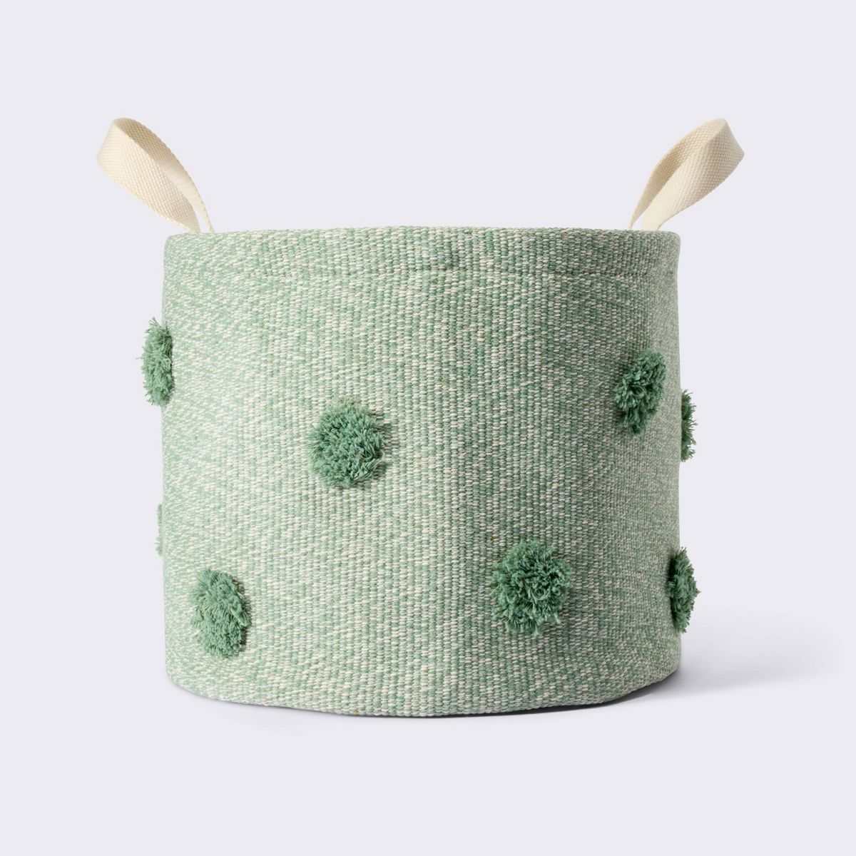 Medium Decorative Basket - Green - Cloud Island™ | Target