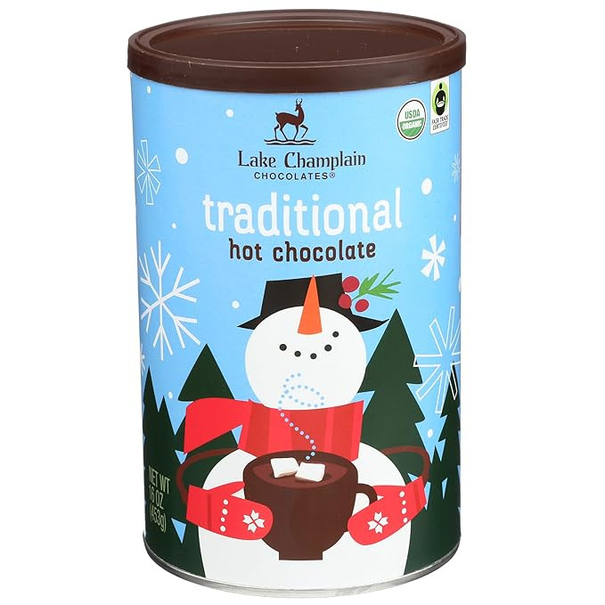 LAKE CHAMPLAIN CHOCOLATES Organic Traditional Hot Chocolate, 16 OZ | Amazon (US)