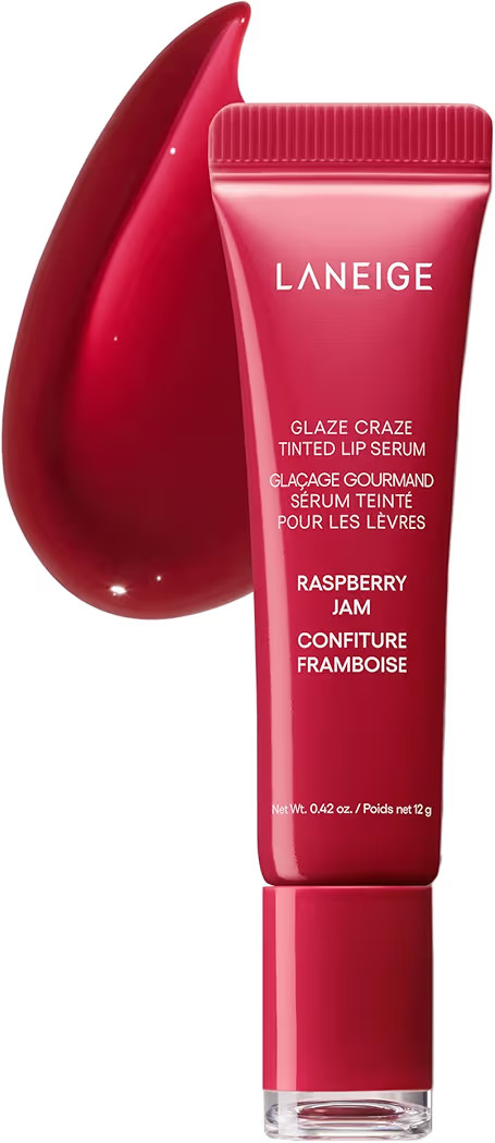 LANEIGE Glaze Craze Tinted Lip Serum: Hydrating Lip Serum for Glossy, Nourished Lips with Plumpin... | Amazon (US)