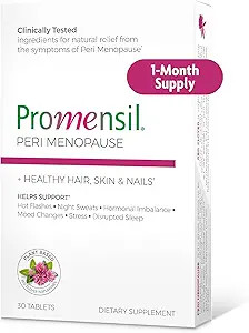 Promensil Perimenopause Supplements for Women- Red Clover Isoflavones Vitamins, Helps Support Hot... | Amazon (US)