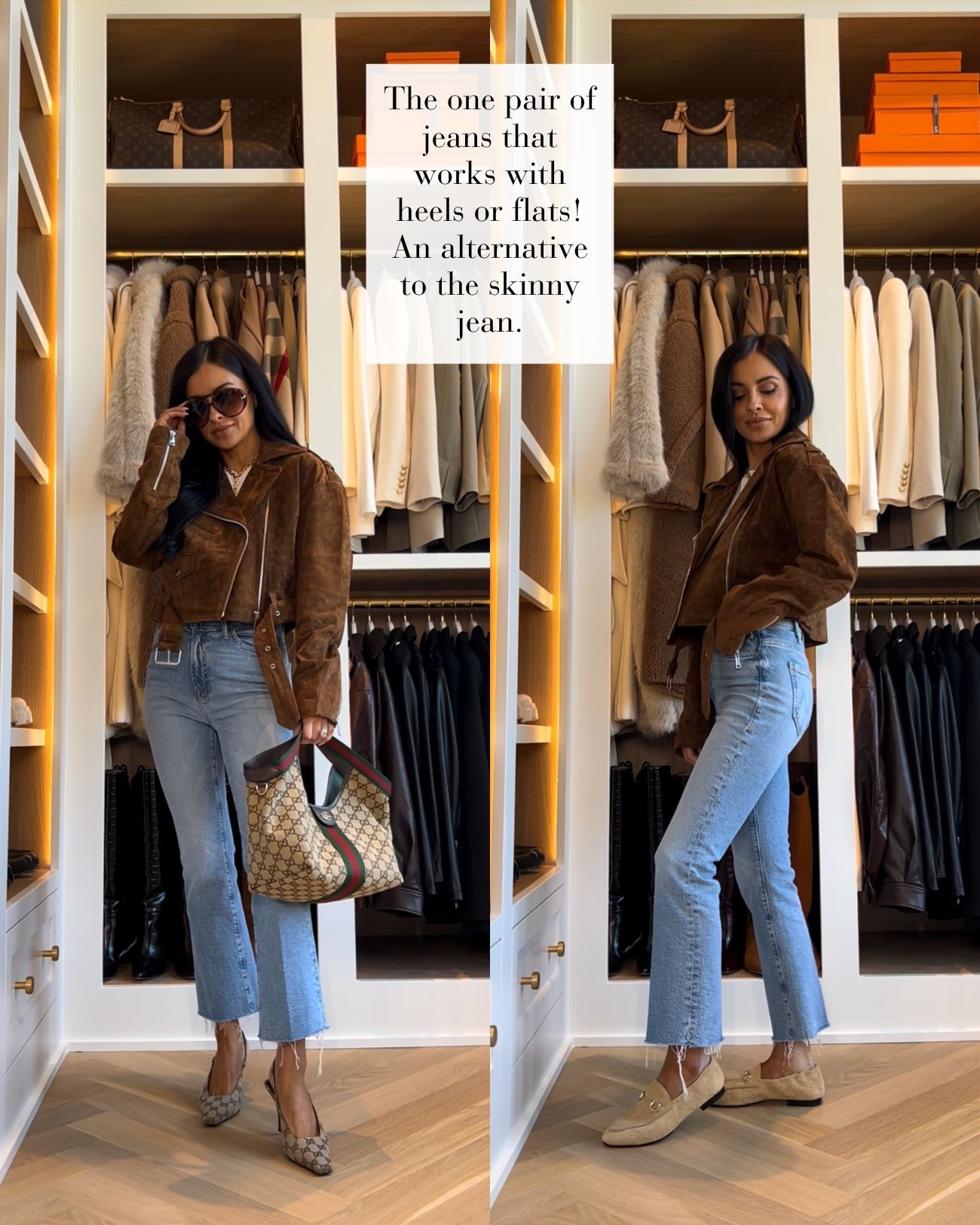The skinny jeans update your closet needs - these flattering jeans look great with heels or flats
Mother ankle jeans wearing a 24P run TTS
Mother white tee wearing an XS
Gucci pendant necklace
Gucci Giglio ba size small
Gucci suede loafers size up by 1/2



#LTKOver40 #LTKootd #LTKPetite