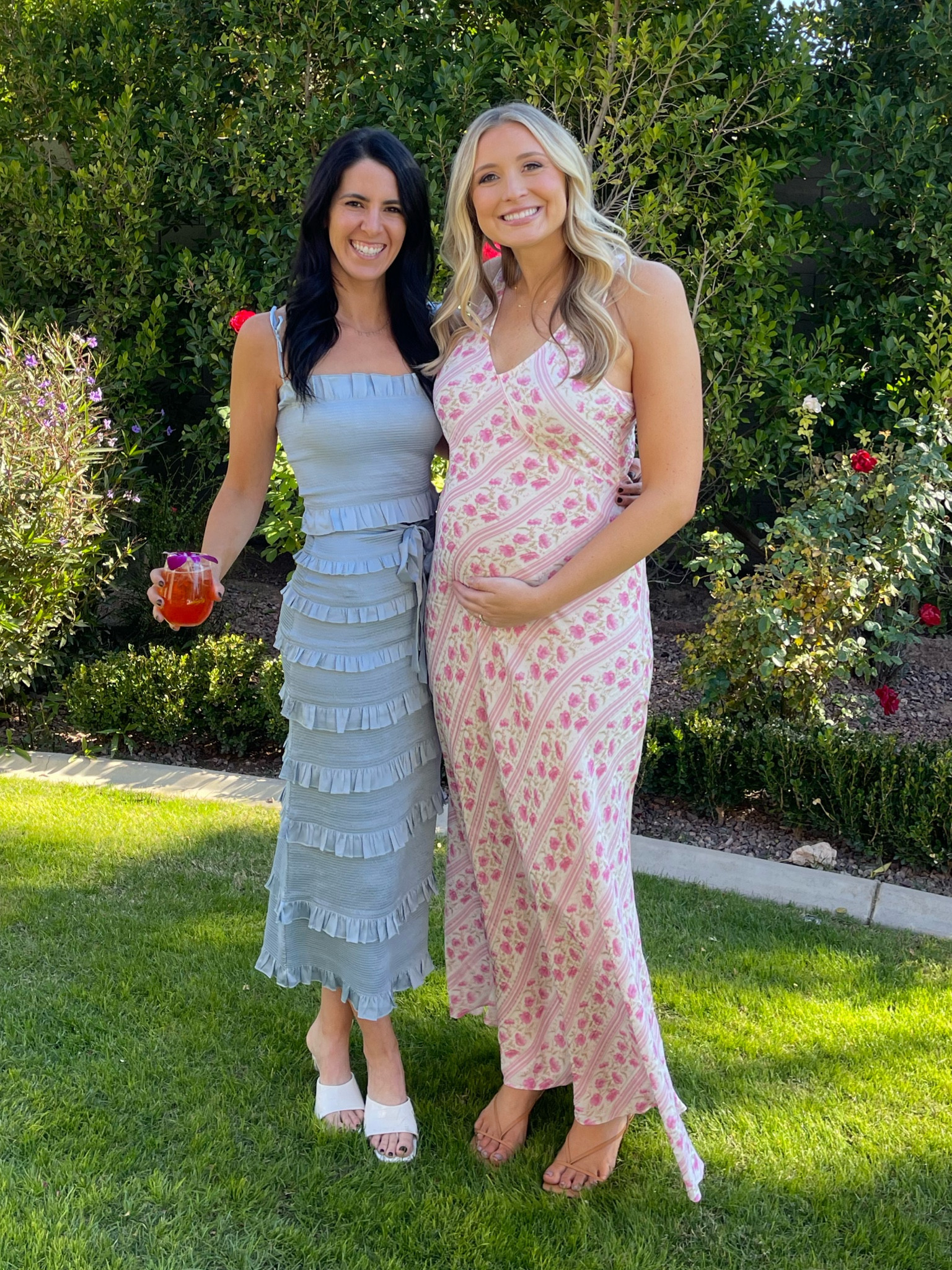 Celebrated my besties baby shower in blue! 💙

Baby shower dress, something blue dress,  boy mom dress 

#LTKparties