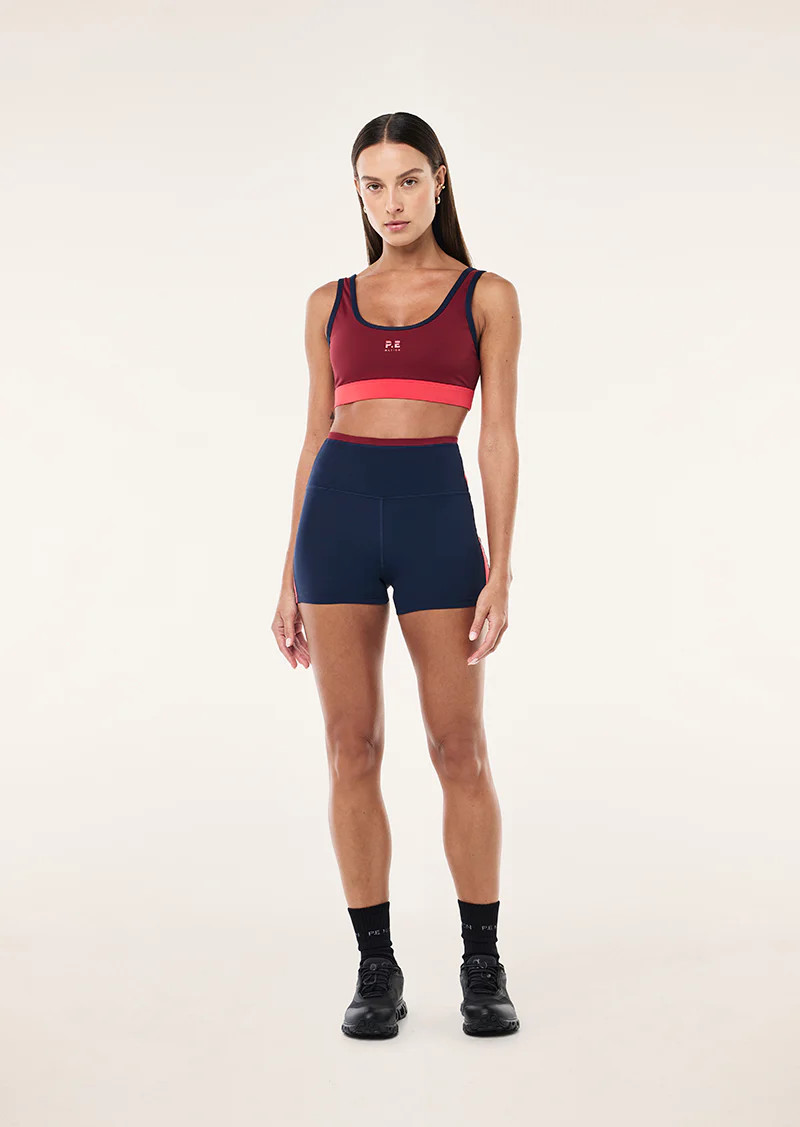 CONVEX 3" BIKE SHORT IN DARK NAVY | P.E Nation AU