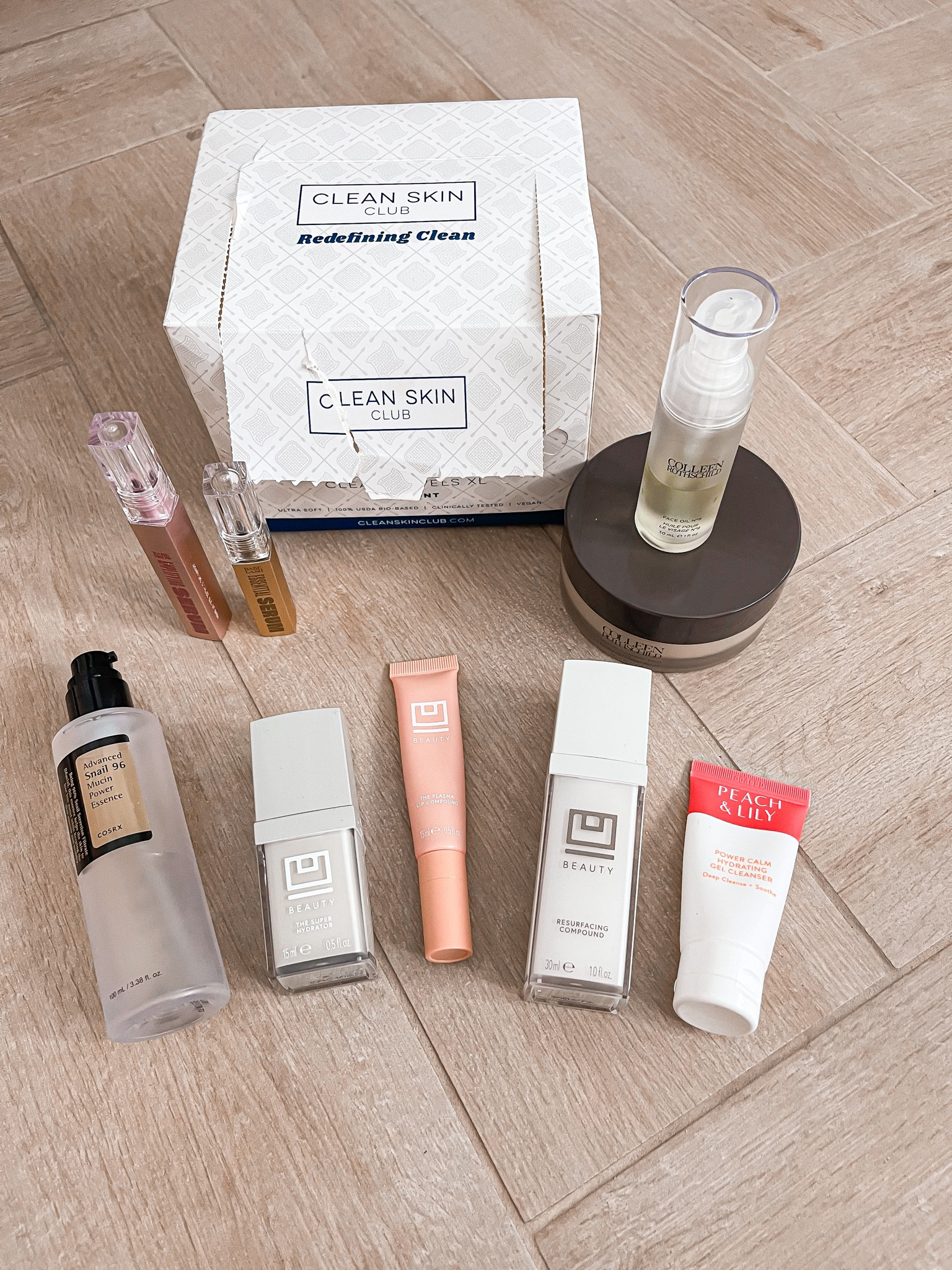 Get unready with me! Tonight’s skincare line up! The two Colleen rothschild product I used are 25 % off right now with code BEST25 !! Ubeauty - lip plasma - face oil - babe lash and brow serum - snail mucin - cleansing balm 

#LTKbeauty #LTKover40 #LTKsalealert