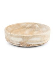 10in Tioga Wood Decorative Bowl | Marshalls