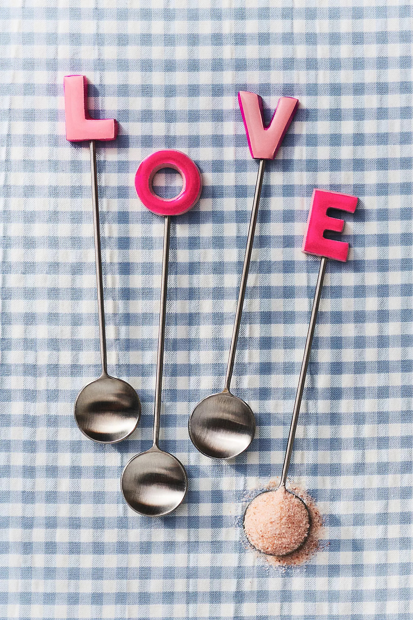 Valentine's Day Teaspoons, Set of 4 | Anthropologie (US)