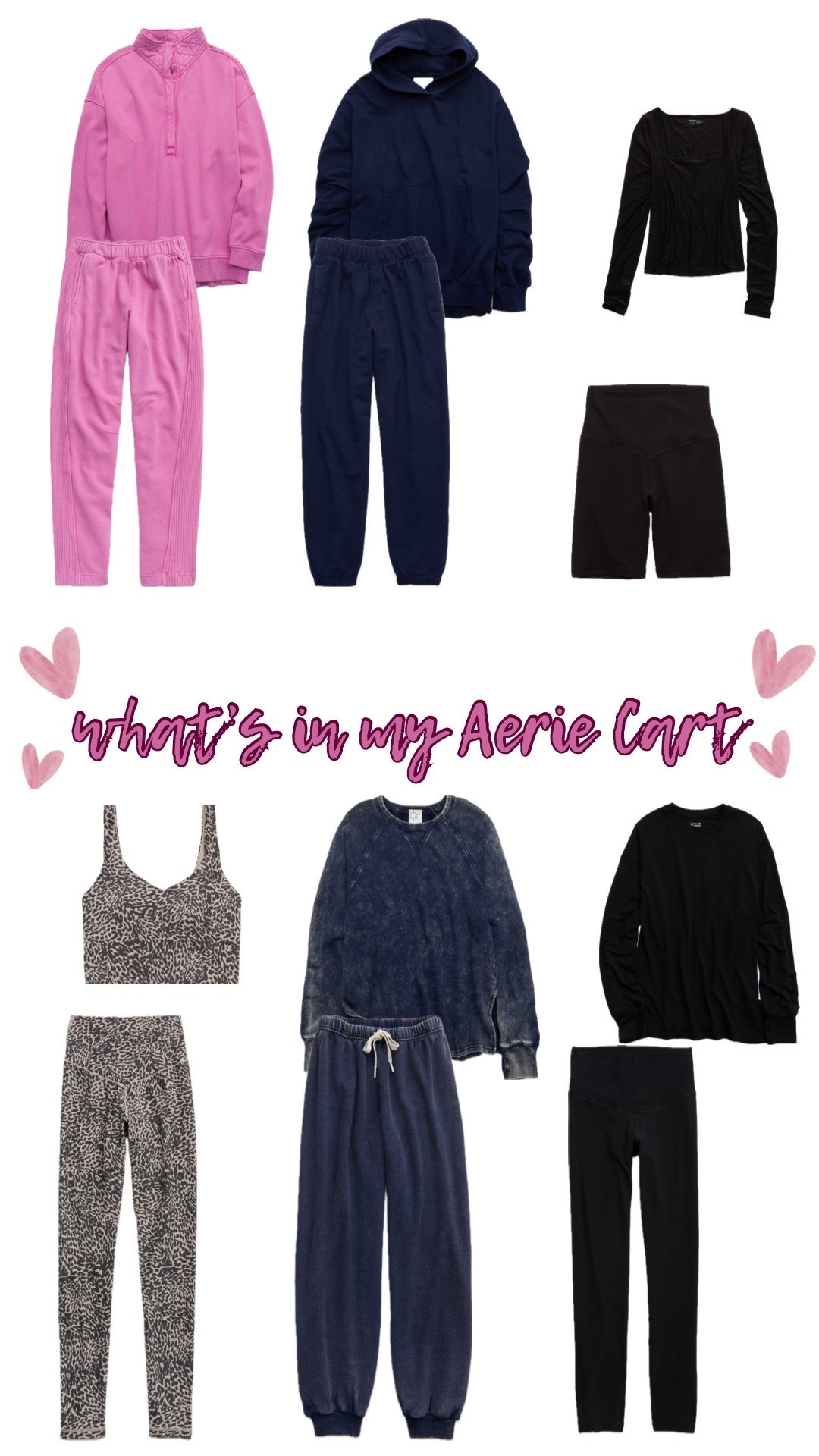 Current @Aerie cart of goodies! Forever an aerie girl. MORE THAN HALF MY CLOSET IS @Aerie.  

#LTKSaleAlert #LTKootd #LTKMidsize