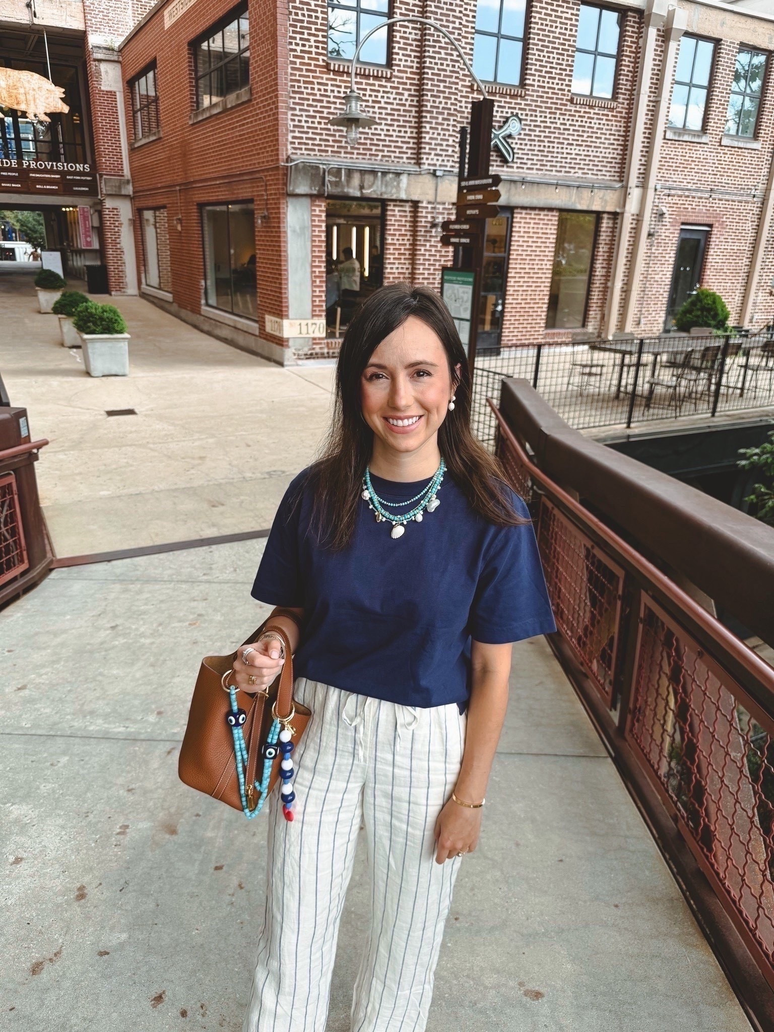 J crew navy boxy tee (small) with the best ever stripe linen pants (xs) and Baublebar accessories 



#LTKFindsUnder100 #LTKootd #LTKSeasonal