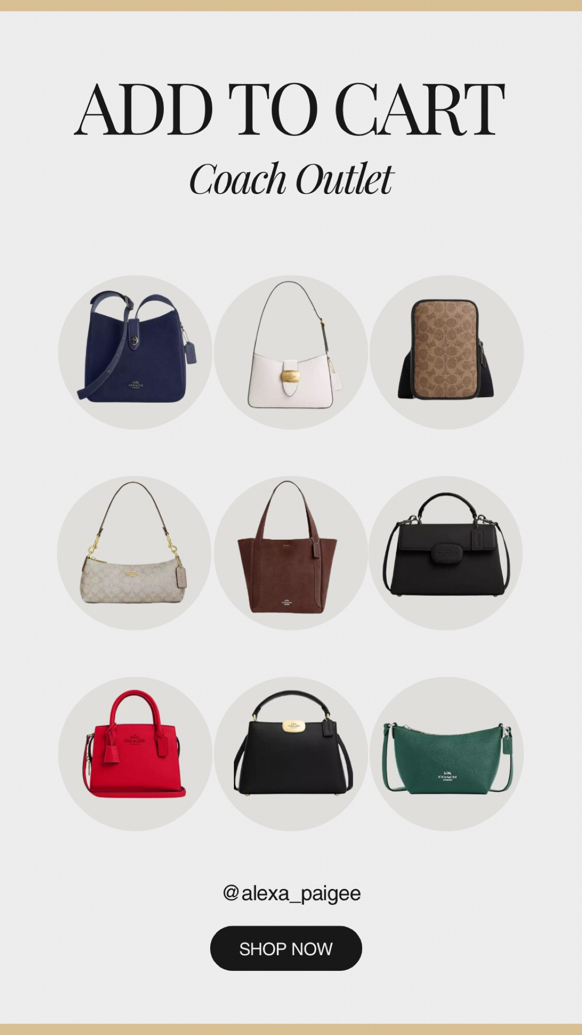 Black Friday sales in full effect @ Coach Outlet! Shop these amazing styles and many more here now.

The Hadley and Eliza collections are staples that I’m always reaching for in my closet 🙆🏻‍♀️👜👛

#LTKHoliday #LTKCyberWeek #LTKGiftGuide