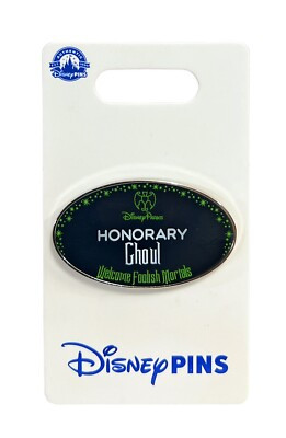 Disney Parks Honorary Ghoul Haunted Mansion Cast Member Name Tag Trading Pin NEW  | eBay | eBay US
