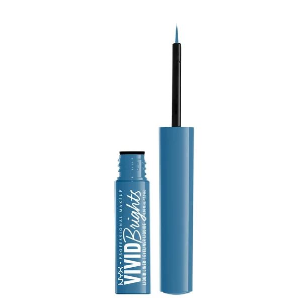 NYX Professional Makeup Vivid Brights Liquid Liner, Smear-Resistant Eyeliner, Cobalt Crush - Walm... | Walmart (US)