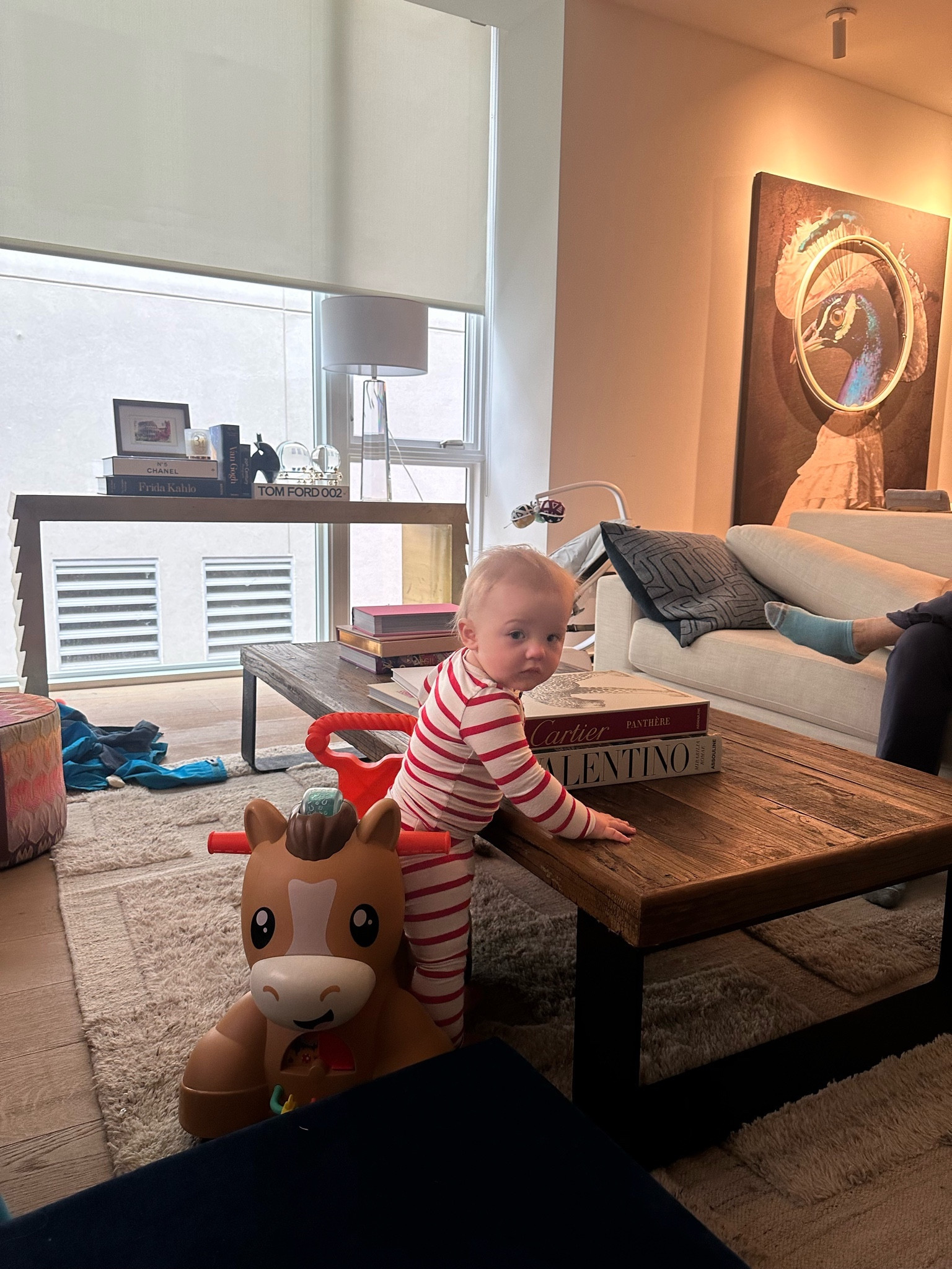 Early morning trail ride 