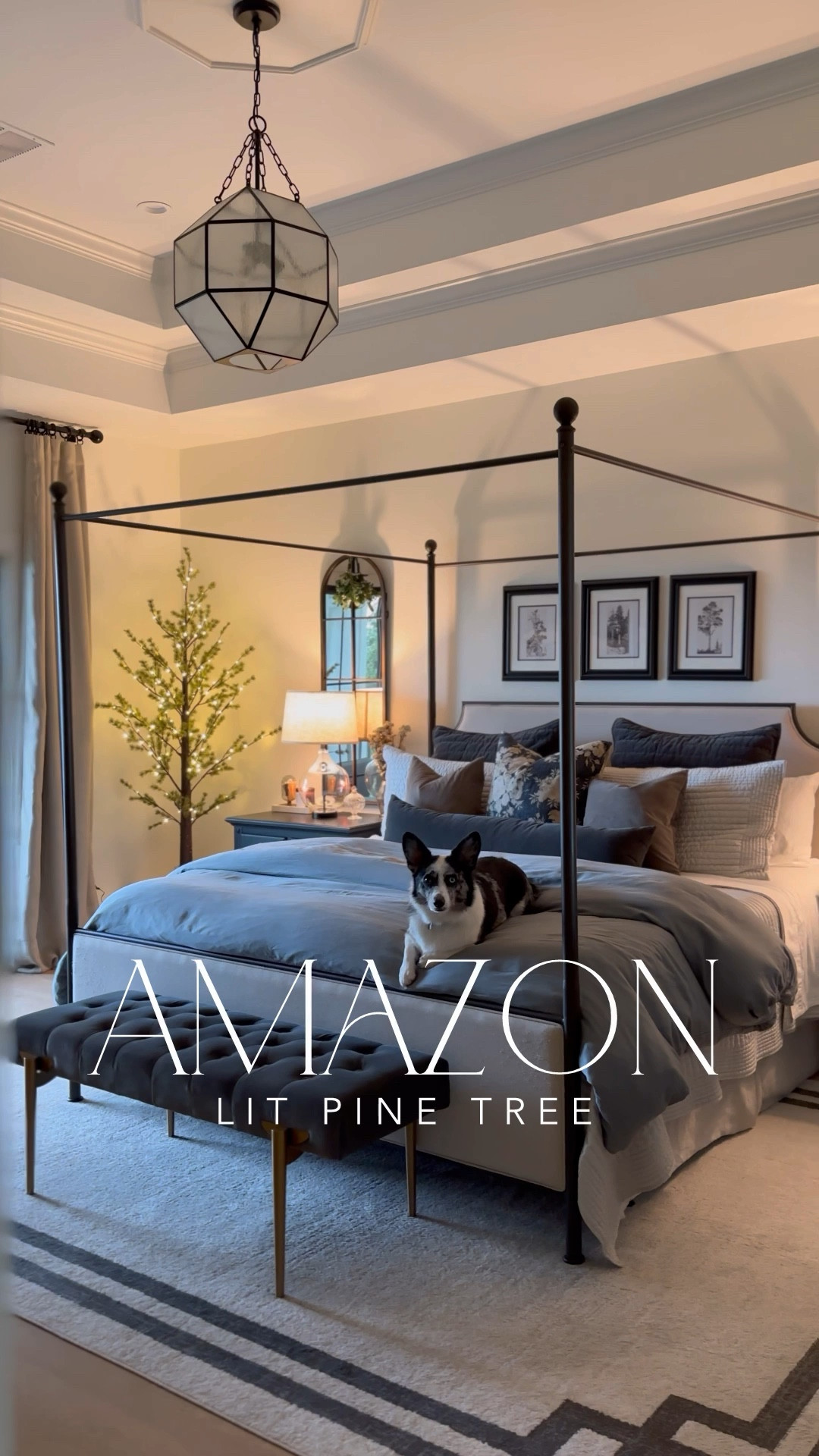 Love this holiday lit pine tree from Amazon! A look for less for a higher end version! 

#LTKHoliday #LTKHome #LTKSaleAlert