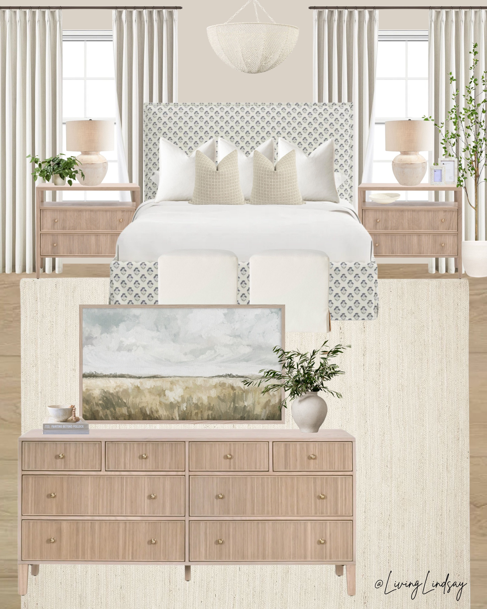 Master bedroom, bedroom design, home design, home decor, upholstered bed, neutral bedroom, neutral rug, interior design 

#LTKSaleAlert #LTKFamily #LTKHome