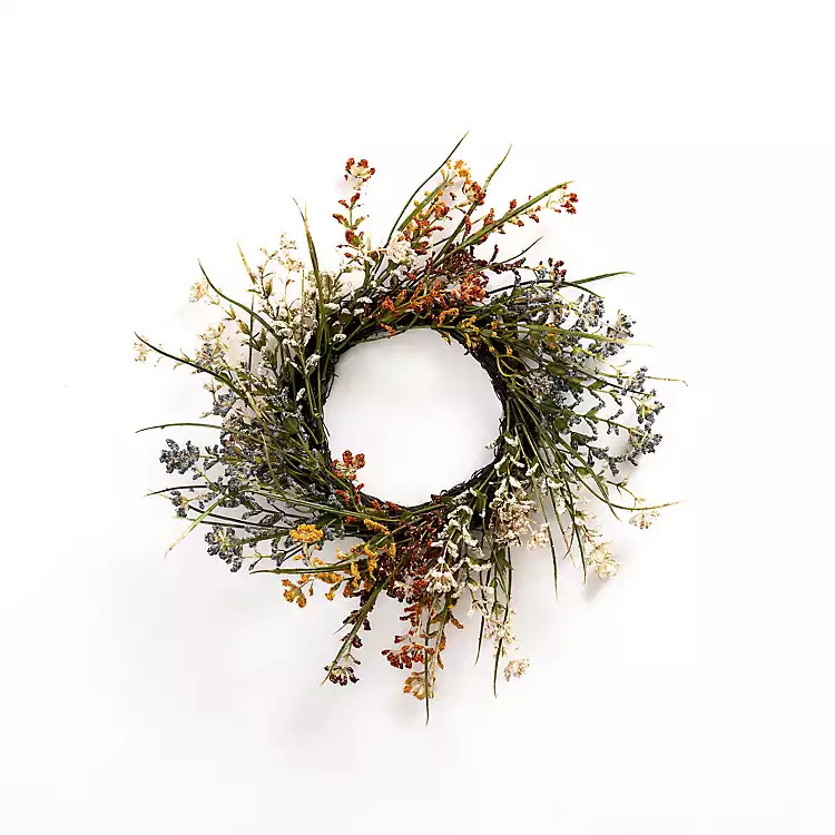 Fall Wildflower Mini Wreath | Kirkland's Home