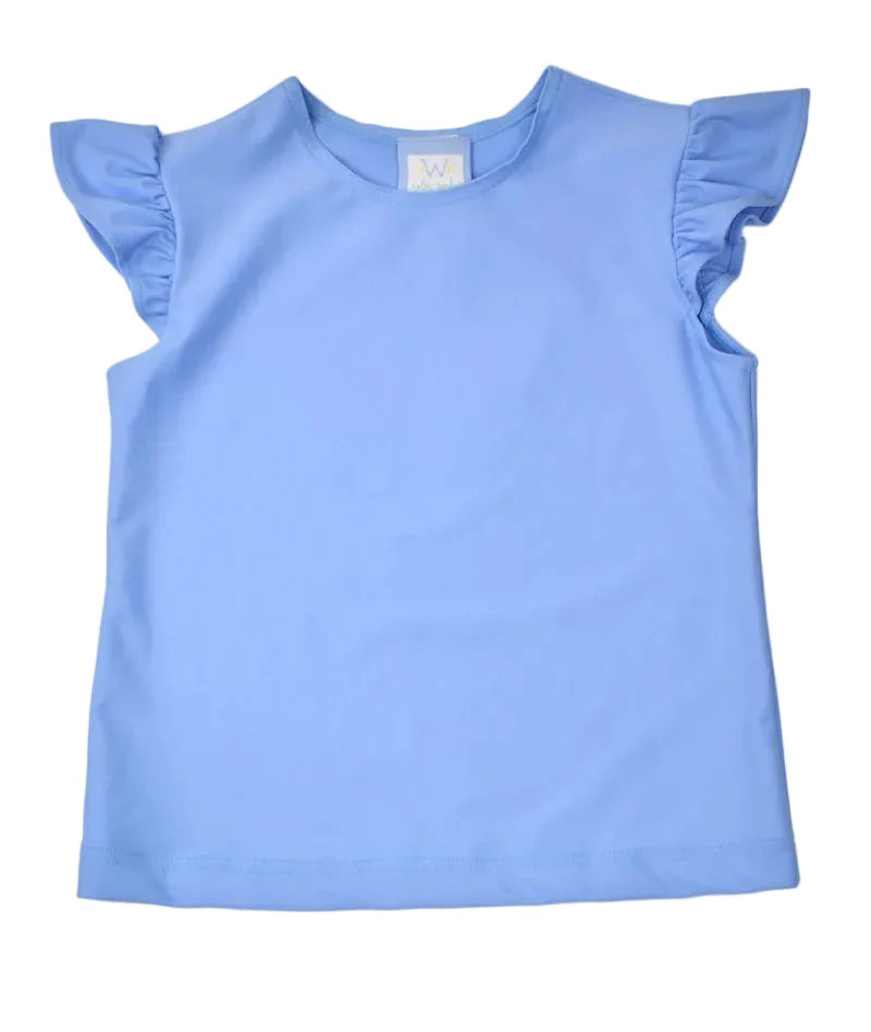 Funtasia Too Angel Sleeve Tee Shirt - Blue | JoJo Mommy