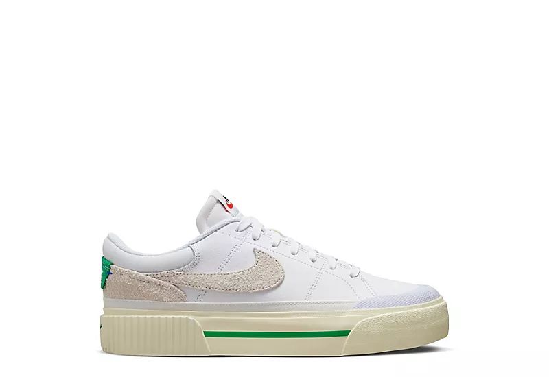 WOMENS COURT LEGACY LIFT SNEAKER - GREEN | Rack Room Shoes