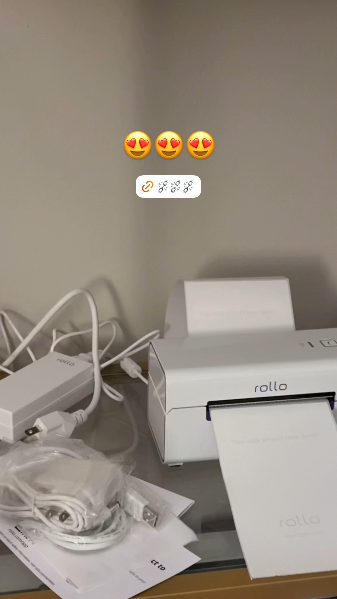 We’re in business!!! I highly recommend this… no ink.. no printer cartridges!!💜

#LTKCyberWeek #LTKHome #LTKOver40