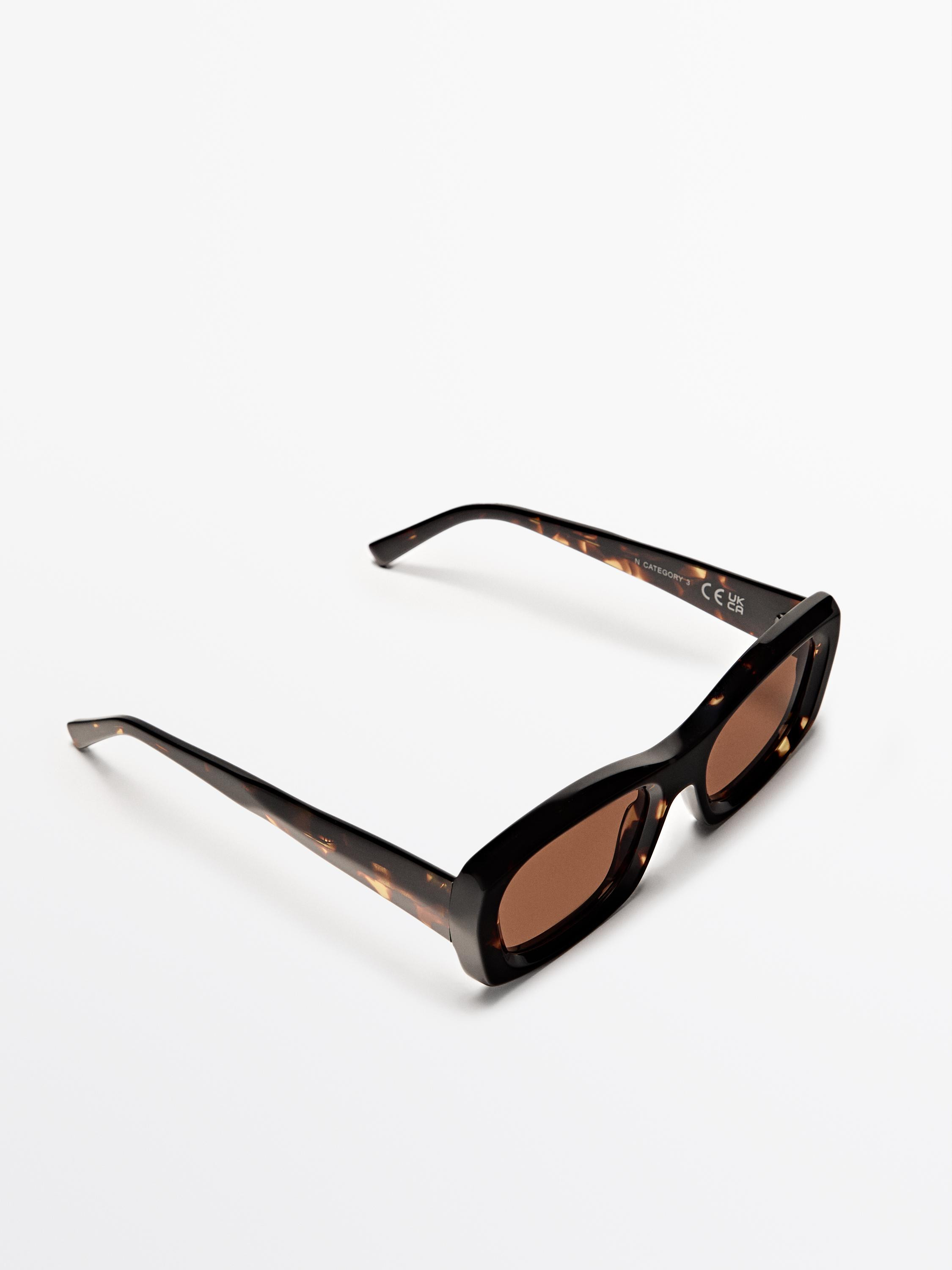 Rectangular sunglasses | Massimo Dutti UK