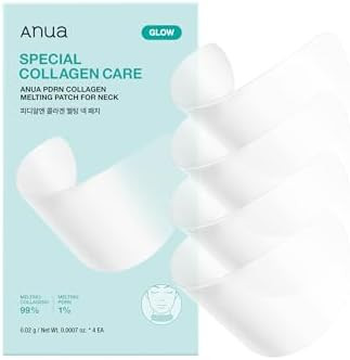 ANUA PDRN Collagen Melting Patch for Neck, Instant Melting Thin Film Patch with Salmon DNA for Ne... | Amazon (US)