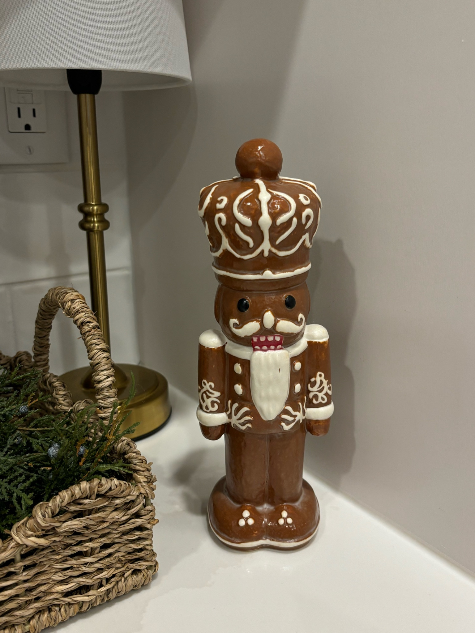 This gingerbread nutcracker is the cutest! 

#LTKStyleTip #LTKHome #LTKHoliday