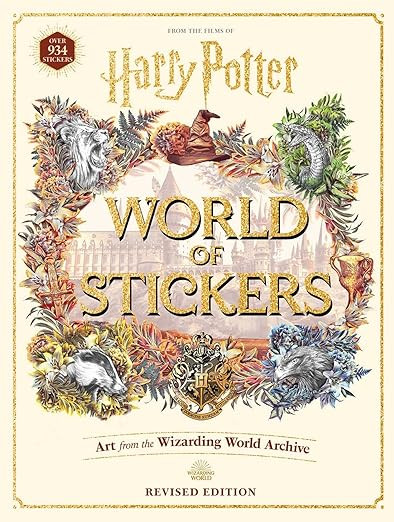 Harry Potter World of Stickers (Collectible Art Stickers)      Hardcover – August 22, 2023 | Amazon (US)