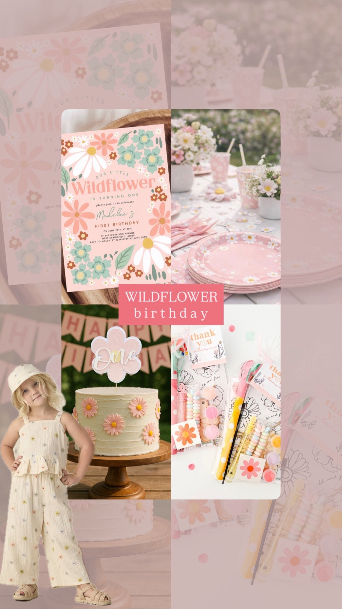 Wildflower Daisy Kids Birthday Party 🌼 #LTKParty

#LTKKids
