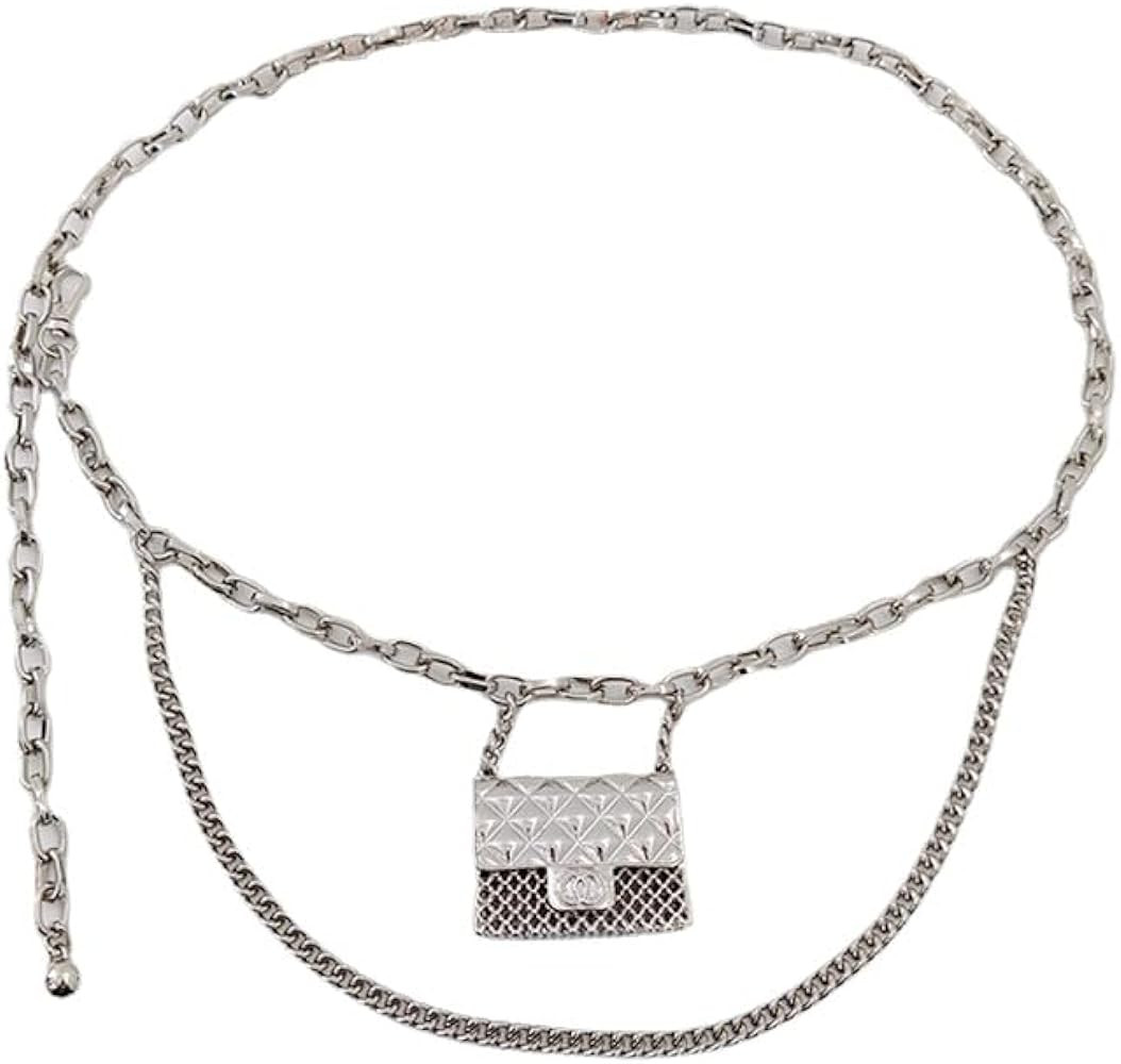 Xehuro Fashionable Small metal Waist Bag Belt Bags for Women Trendy Y2k Accessories Mini Belt Bag... | Amazon (US)