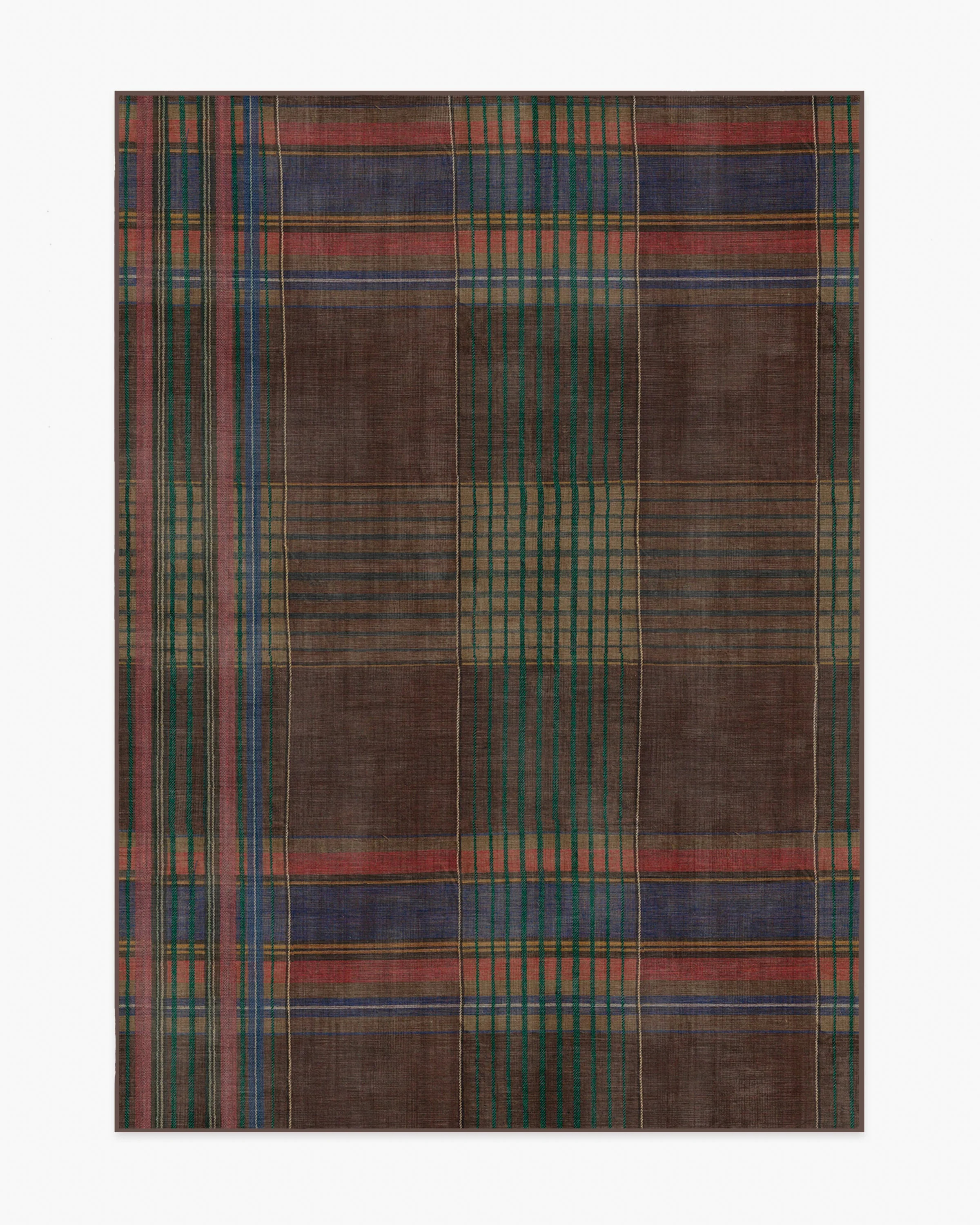 Emerson Brown Multicolor Rug | Ruggable US | Ruggable