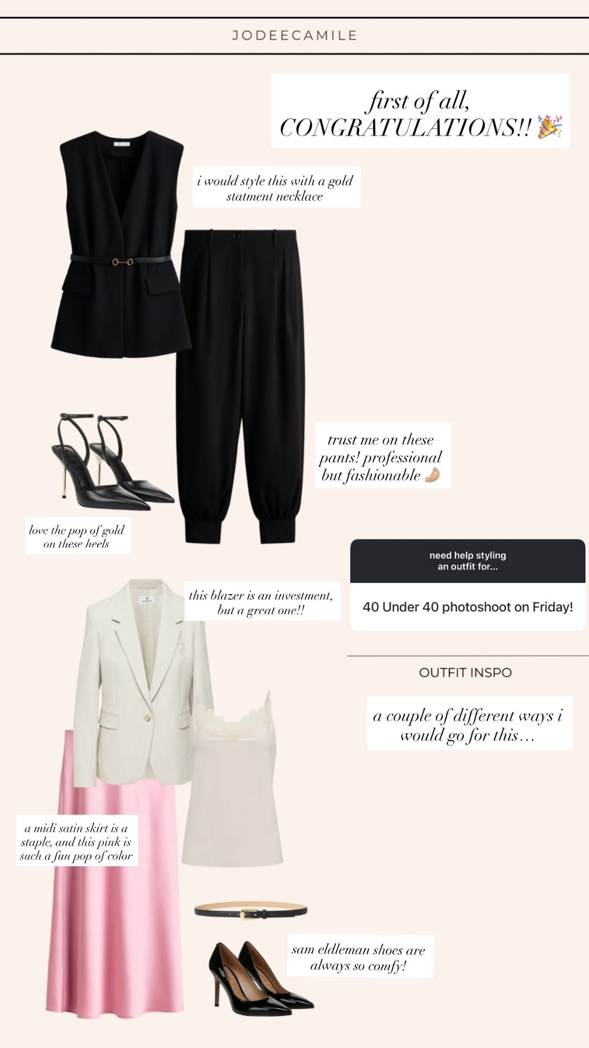 professional, flattering, and still fashion forward 🫶🏼

#LTKootd #LTKWorkwear #LTKgrwm