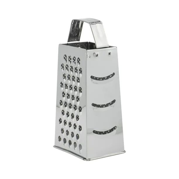 GoodCook PROfreshionals 9" Stainless Steel 4-Sided Box Grater, Red | Walmart (US)