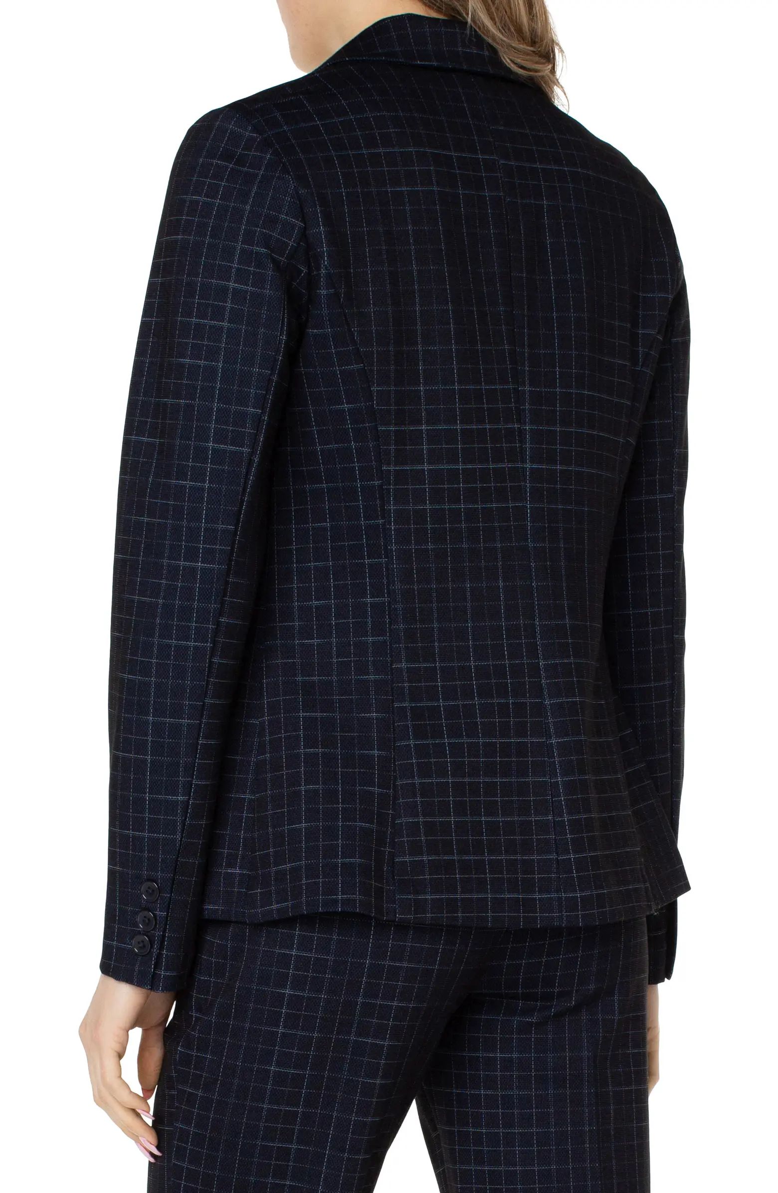 Windowpane Plaid Fitted Blazer | Nordstrom