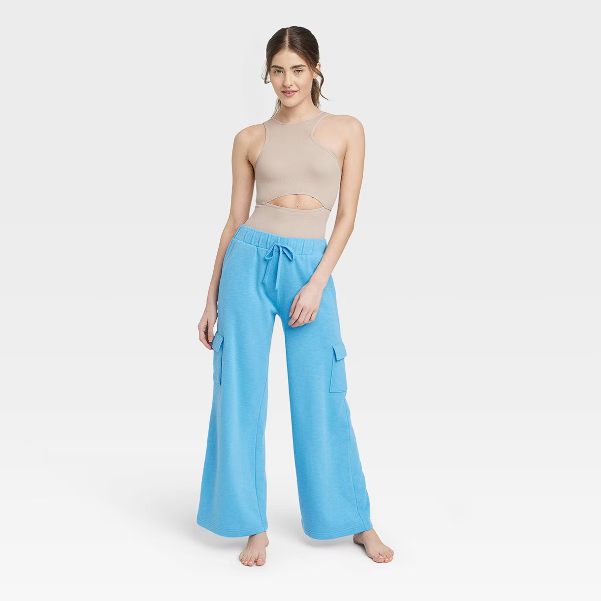 Women's Cut Out Bodysuit - Colsie™ Beige | Target