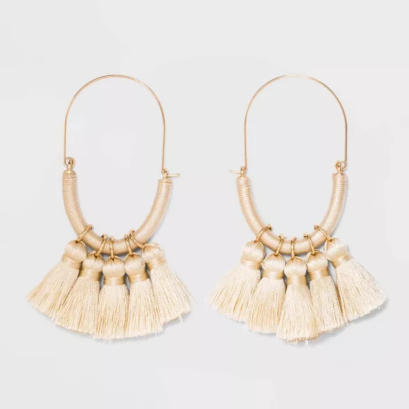 SUGARFIX by BaubleBar Multi-Tassel Threader Earrings | Target
