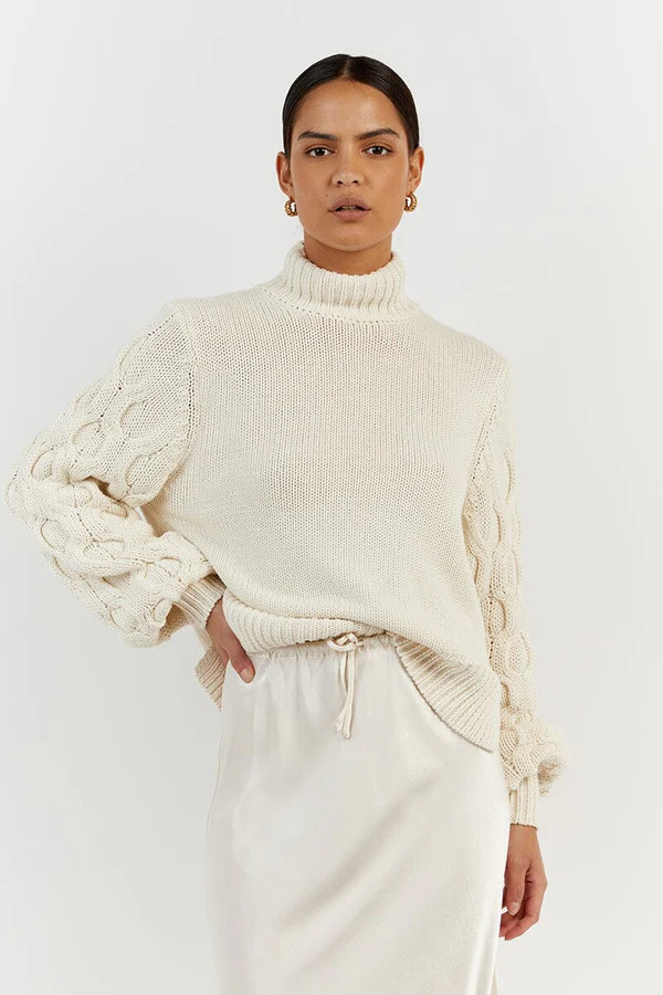 SCOUT IVORY JUMPER | DISSH