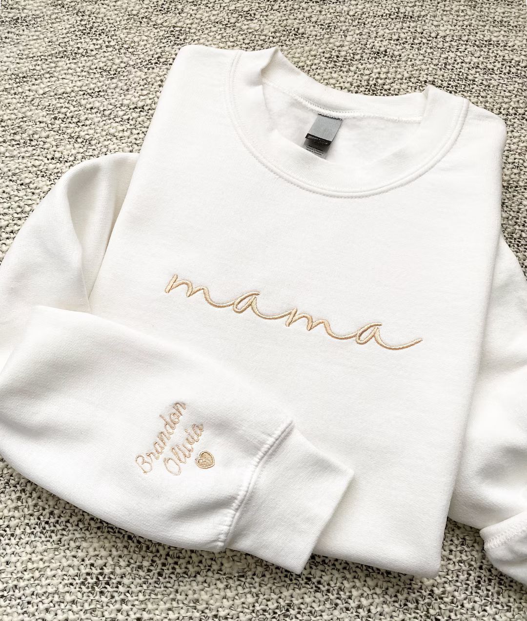 Mama Embroidered sweatshirt, Mama … curated on LTK