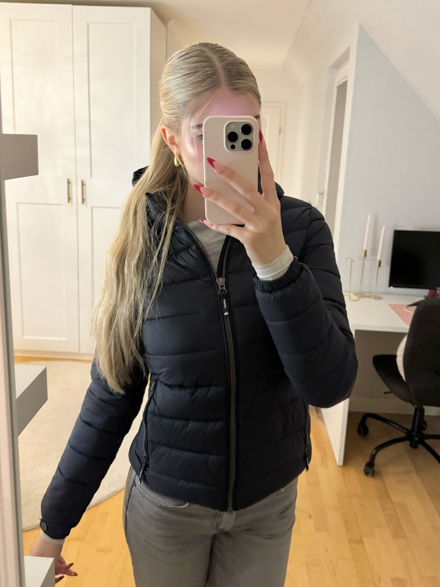 Superdry jacket, spring fashion, fashion, navy blue jacket

#LTKU #LTKfindsunder100 #LTKsalealert