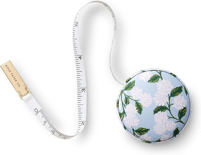 RIFLE PAPER CO. Measuring Tape | Retractable Measures up to 60" (152.4 CM), Retractable, Hidden B... | Amazon (US)