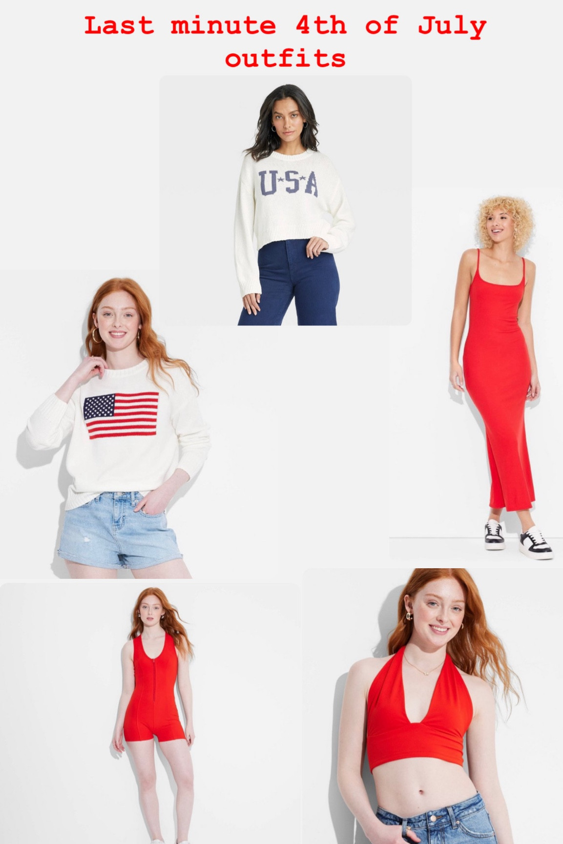 Last minute outfit ideas for 4th of July! 

#LTKOver40 #LTKStyleTip #LTKSummerSales