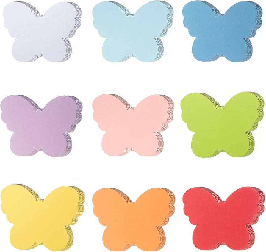 72Pcs Butterfly Cutouts Paper Butterflies 6'' Assorted Color Spring Butterfly Cutout Classroom De... | Amazon (US)