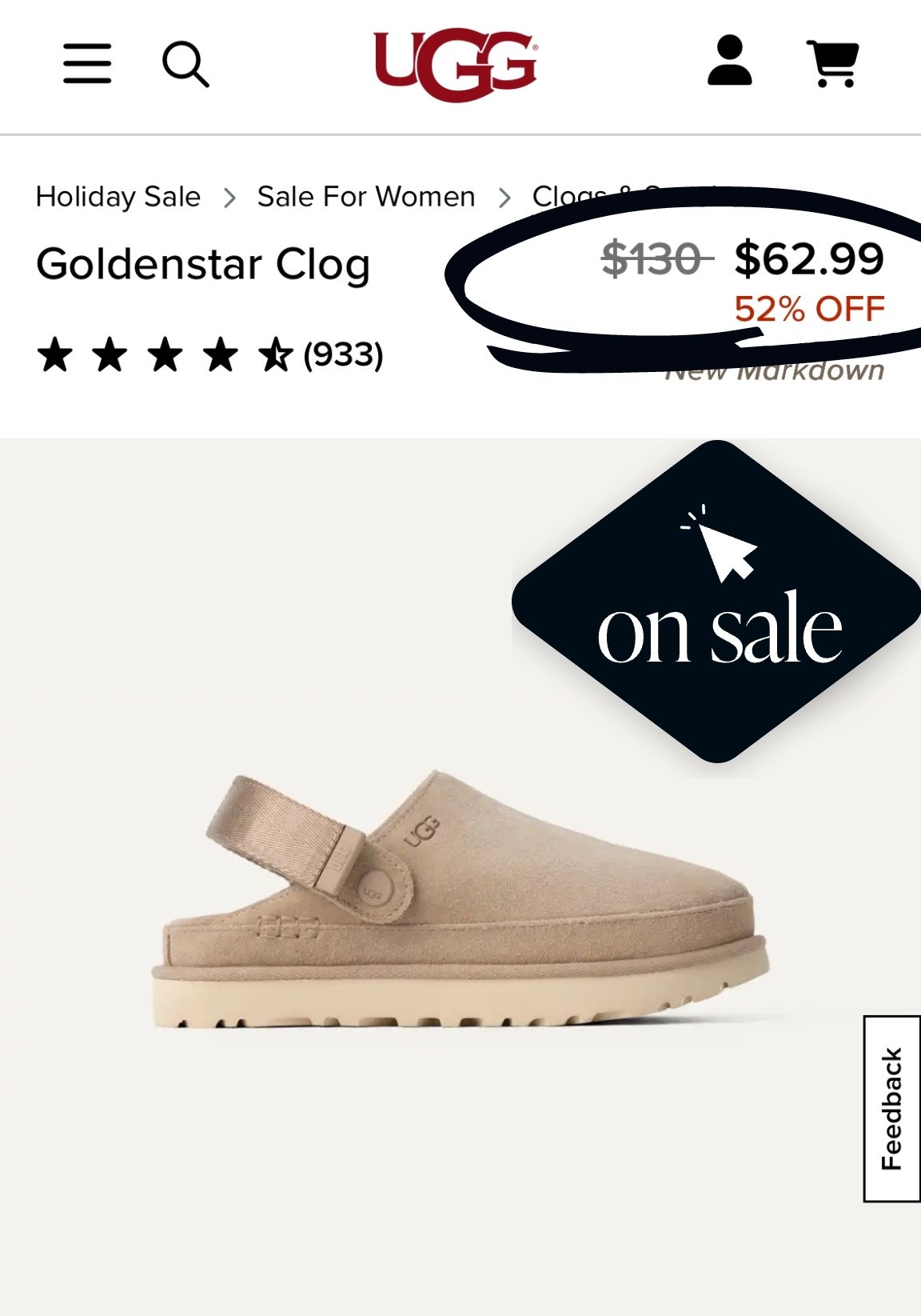 Major sale alert!! Goldenstar Ugg Clogs on sale!! 

Shoes, clogs, winter, Ugg, Goldenstar, gift card

#LTKGiftGuide #LTKSaleAlert #LTKFindsUnder100