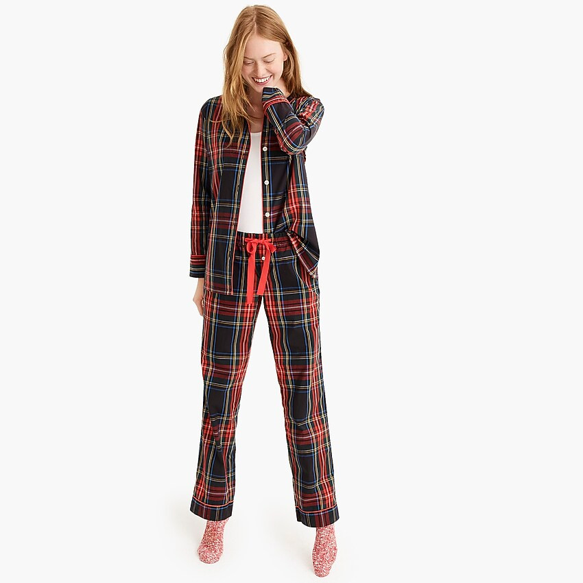 Vintage pajama set in Stewart tartan | J. Crew US
