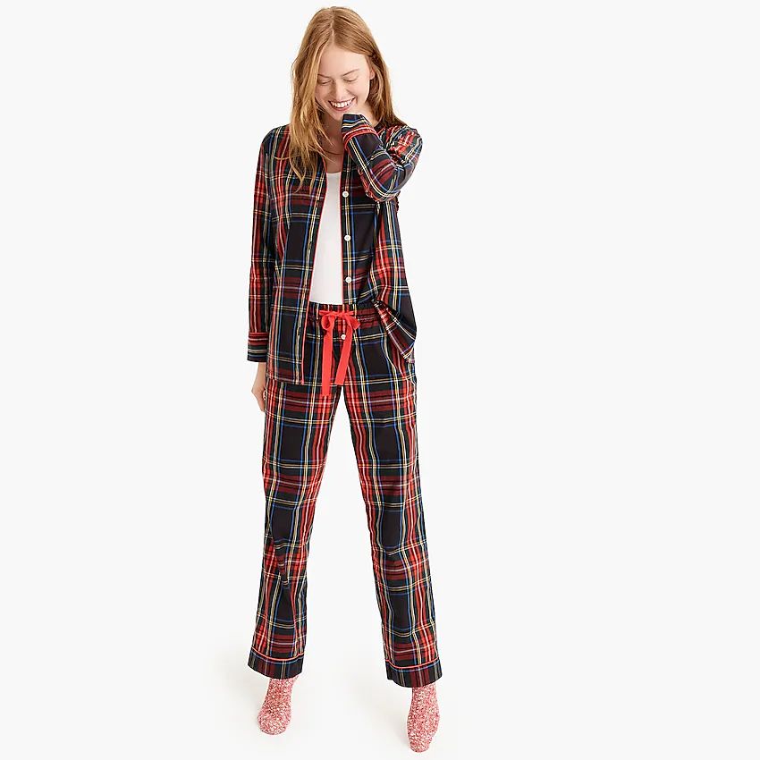 Vintage pajama set in Stewart tartan | J.Crew US