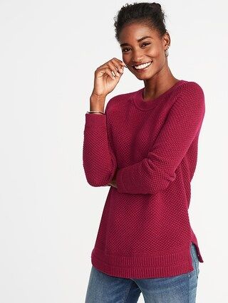 Textured Crew-Neck Sweater for Women | Old Navy US