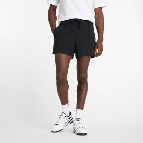 New Balance Men's Sport Essentials Mesh Short 5"" - Black (Size L) | New Balance Athletics, Inc.