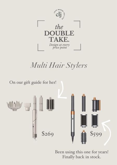 The Double Take: Multi Hair Stylers 

#LTKbeauty #LTKHoliday