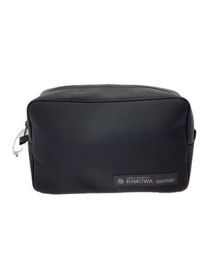 RIMOWA Toiletry pouch Nylon Black Solid color Bag Round Zip w/Tag Used  | eBay | eBay US