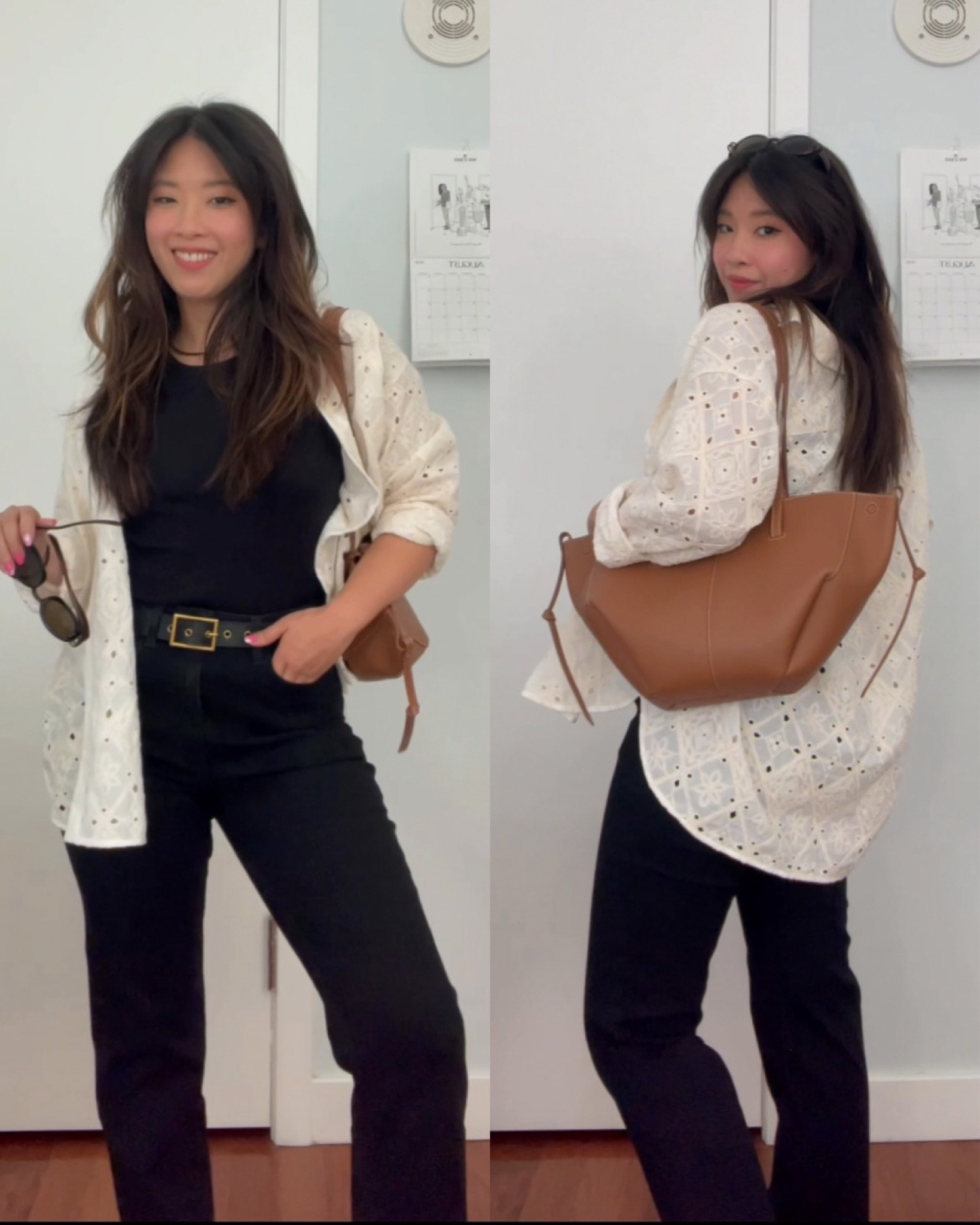 Outfit detail linked in story highlights: @sezane shirt // @kotn rib tank // @cosstores jeans // @polene_paris bag 

Follow @lazzzysundaze for more styling content! 

Outfit of the day, daily outfits, minimal style, neutral style, sezane, outfit ideas, work outfit idea, fashion content creator, 30 days of outfits, office look, straight jeans, pre-fall style, pre fall outfit, aesthetic outfit #ootd #neutralstyle #outfitideas #lookoftoday #whatiwore #howtowear 

#LTKworkwear #LTKstyletip #LTKitbag